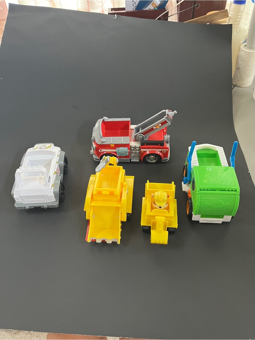 Paw Patrol 5 truck set